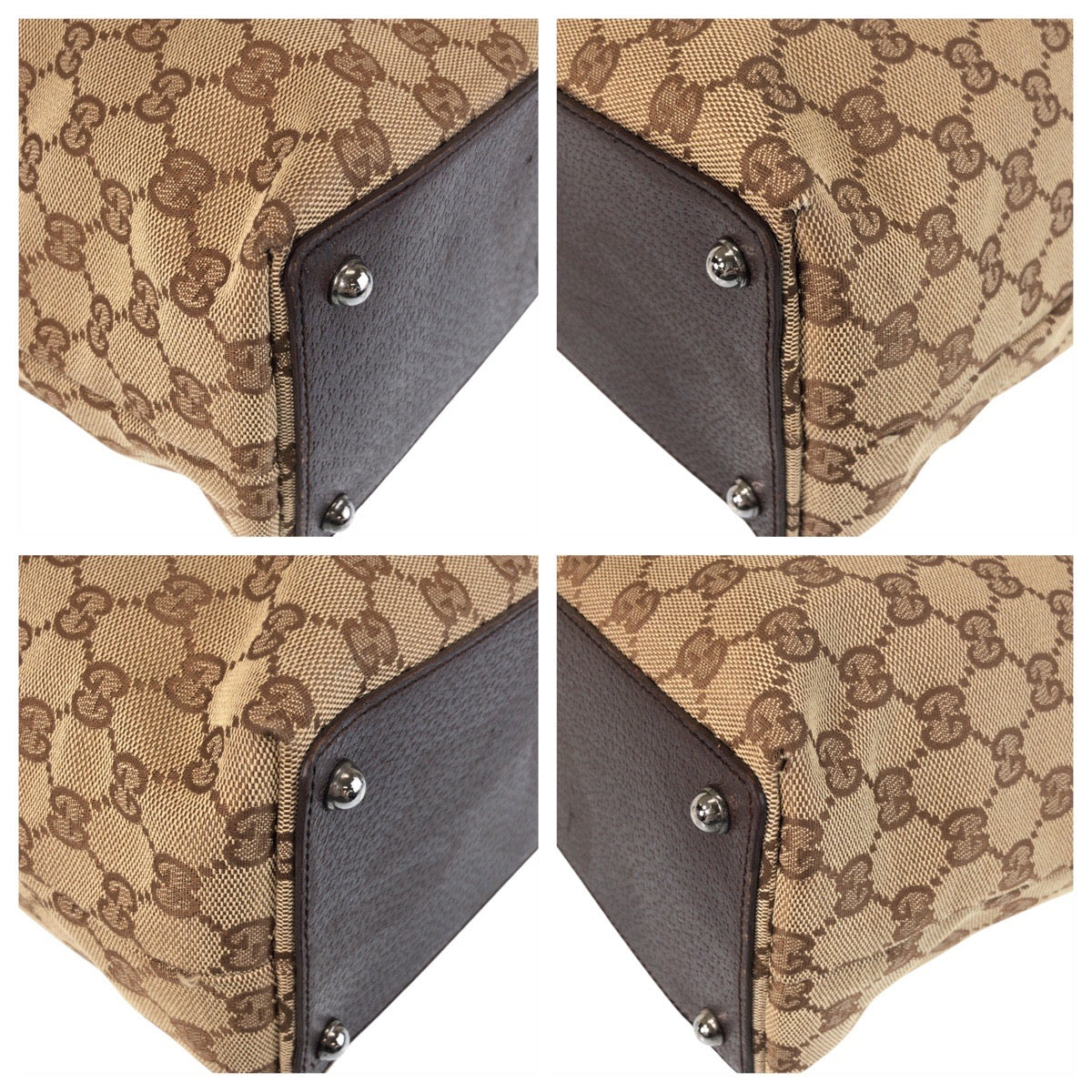 Gucci 120336 GG Canvas 2way Bag