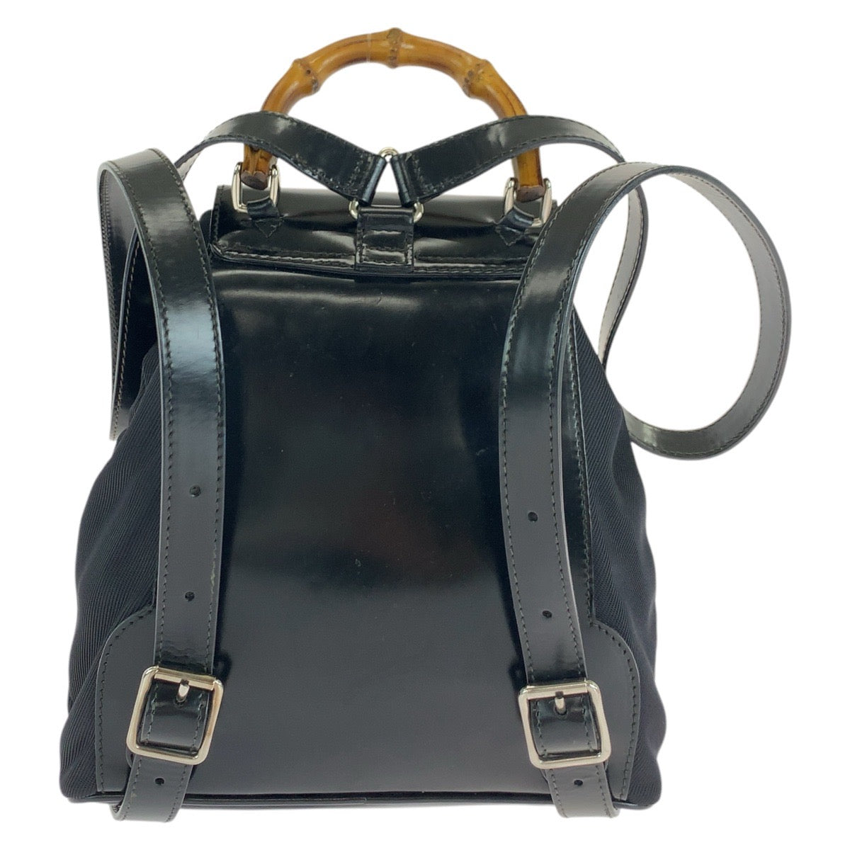 Gucci Bamboo Leather Backpack