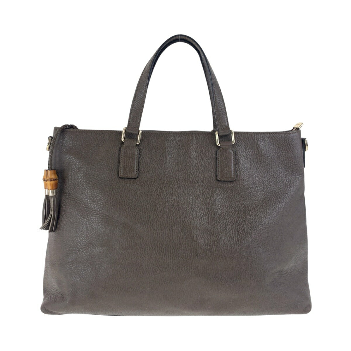 Gucci Bamboo Leather 2way Bag