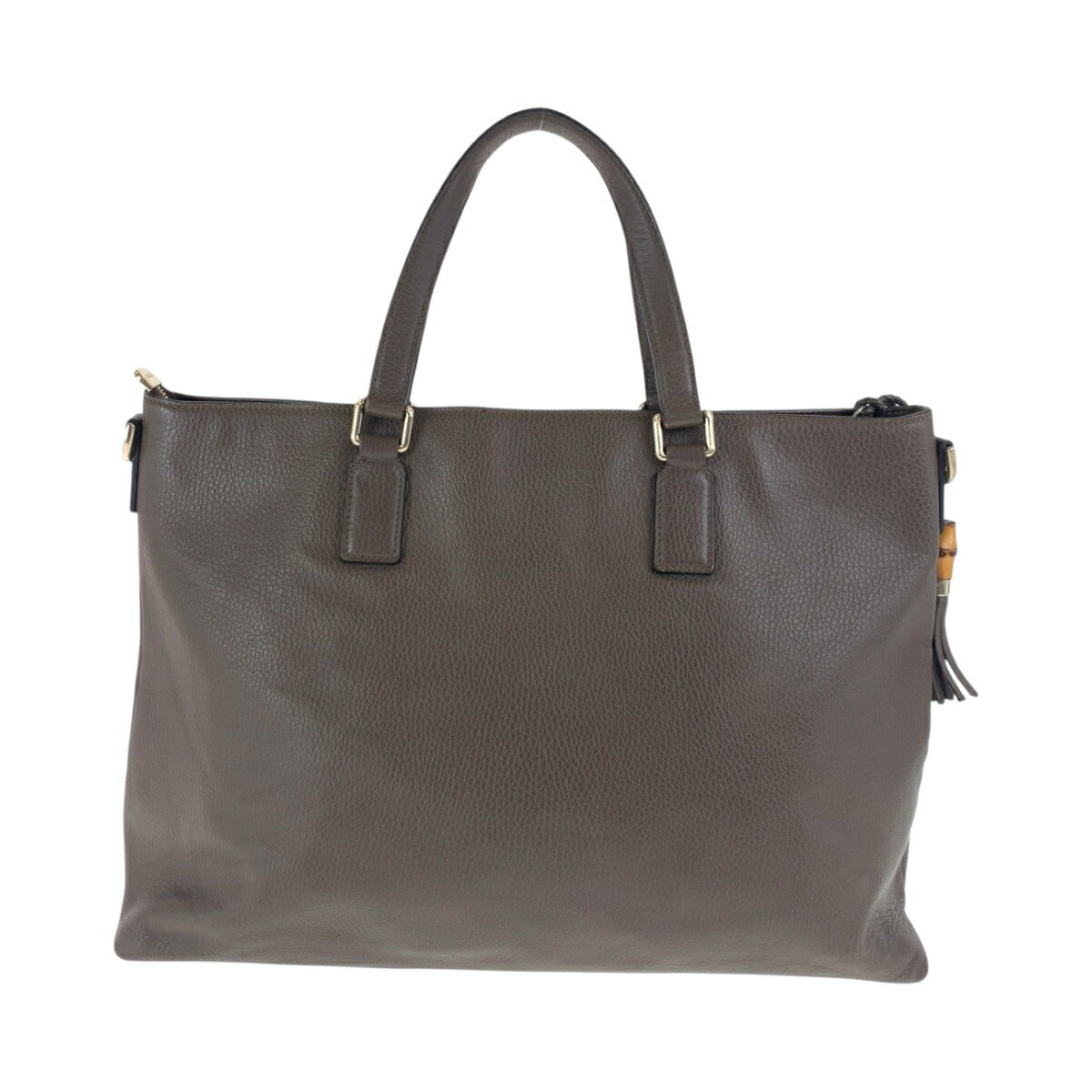 Gucci Bamboo Leather 2way Bag