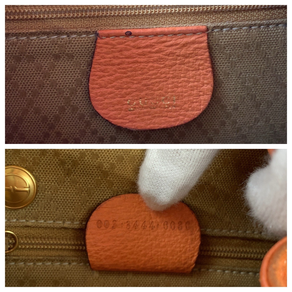 Gucci Bamboo Suede Backpack