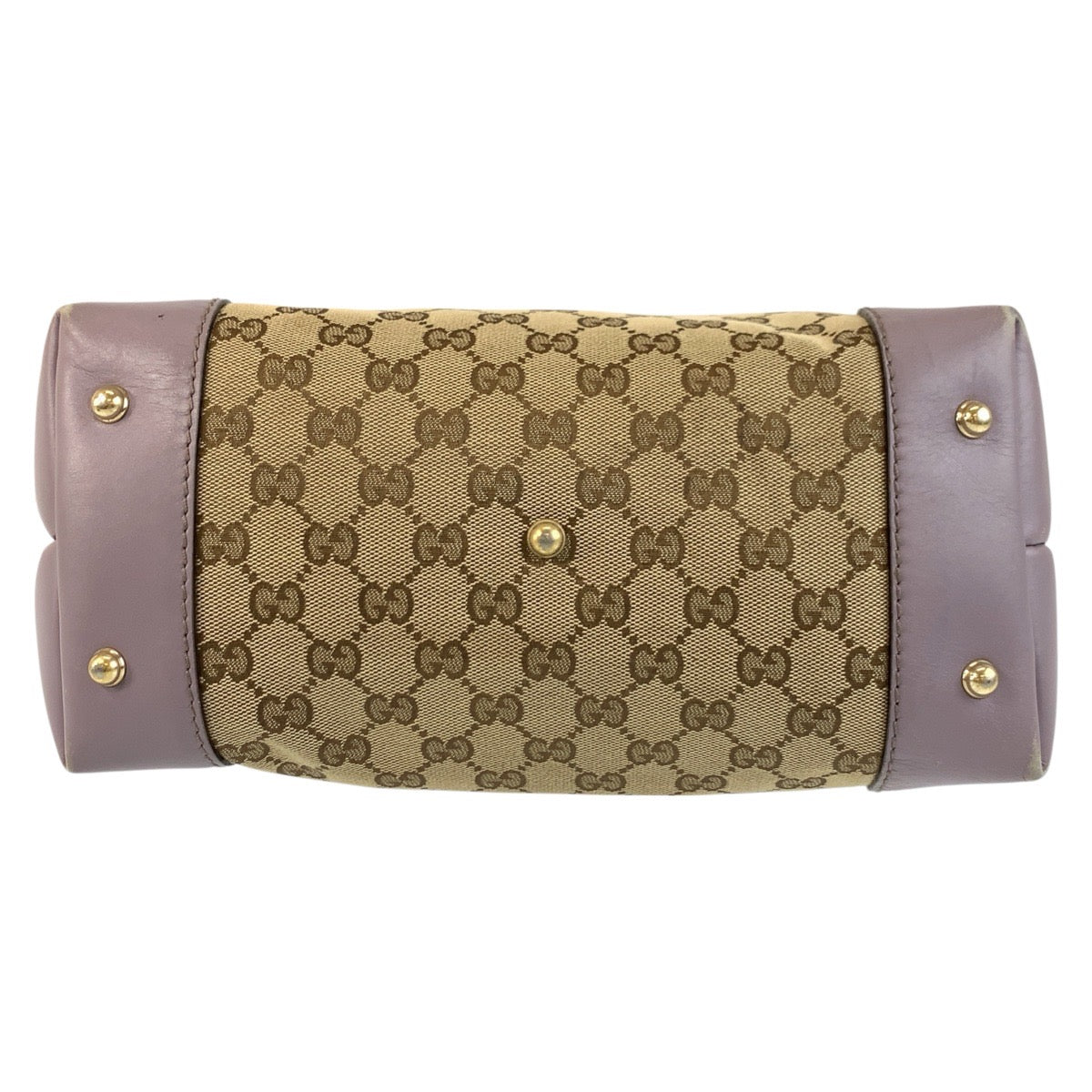 Gucci Bamboo Heart GG Canvas Leather 2way Bag
