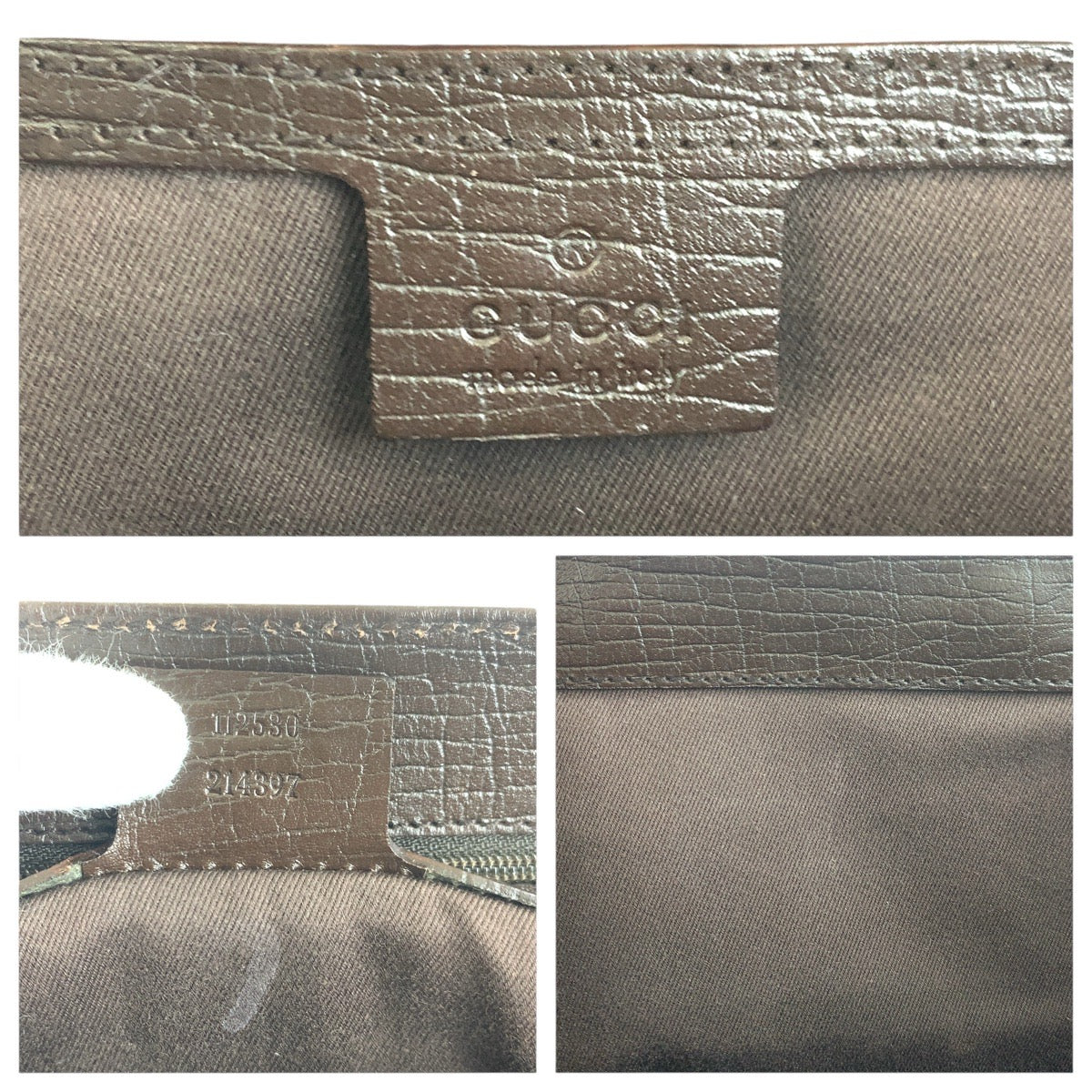Gucci Bamboo GG Canvas Tote Bag