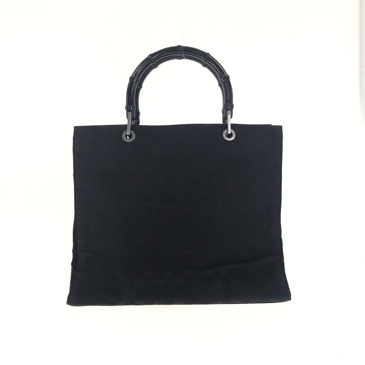 Gucci Bamboo GG Canvas Handbag