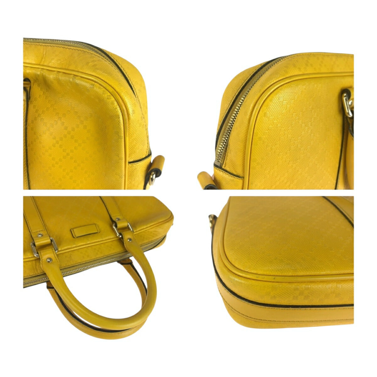 Gucci Diamante Leather 2way Briefcase