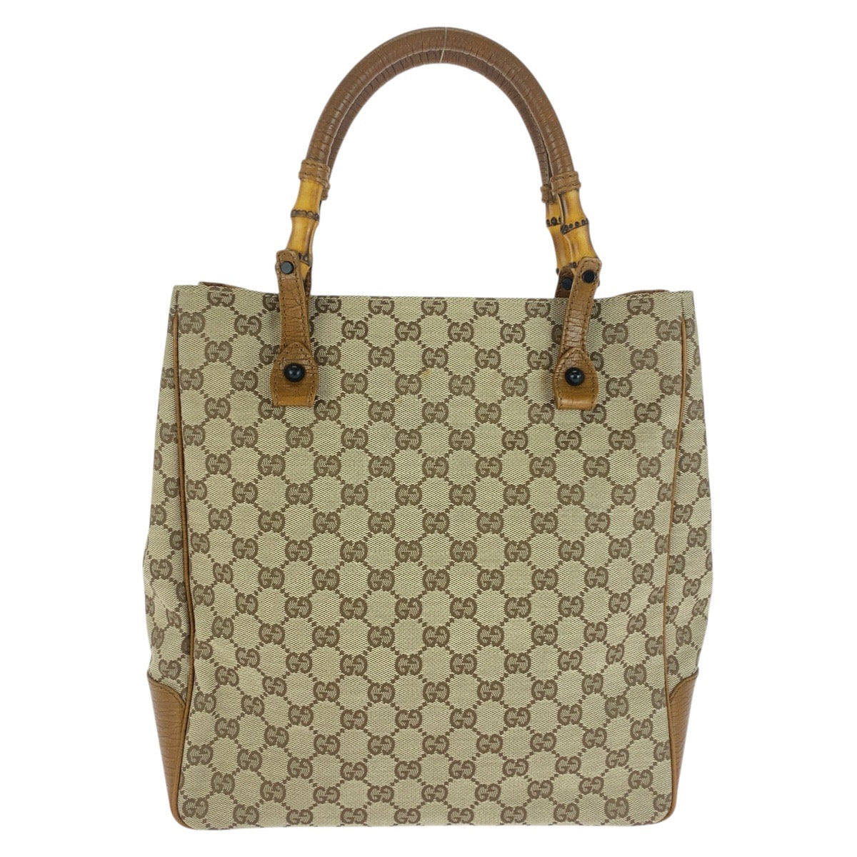 Gucci Bamboo GG Canvas 2way Bag