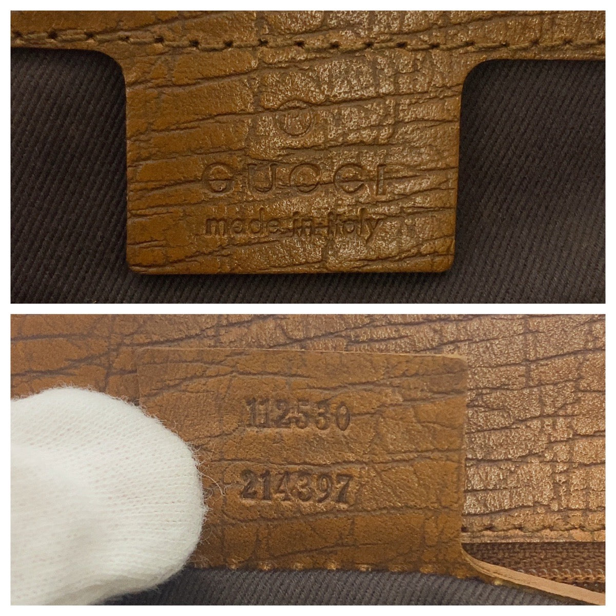 Gucci Bamboo GG Canvas 2way Bag