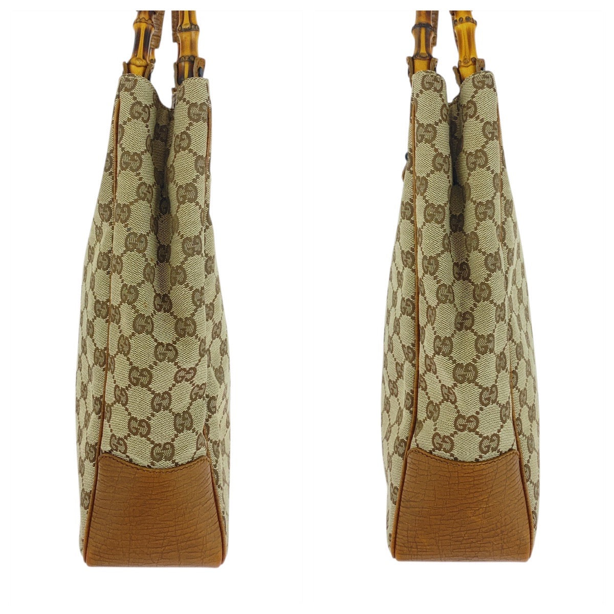 Gucci Bamboo GG Canvas 2way Bag
