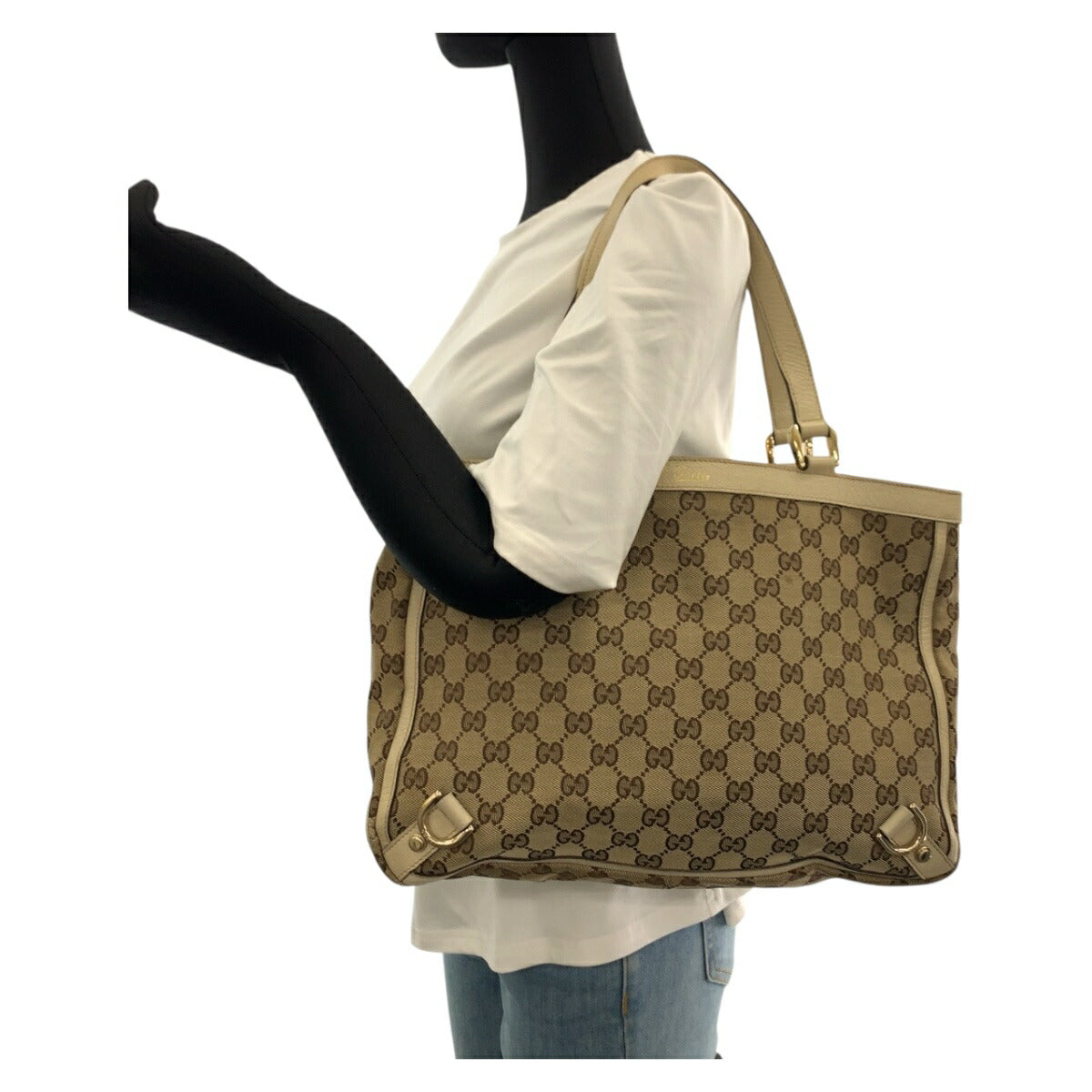 Gucci Abbey GG Canvas 2way Bag