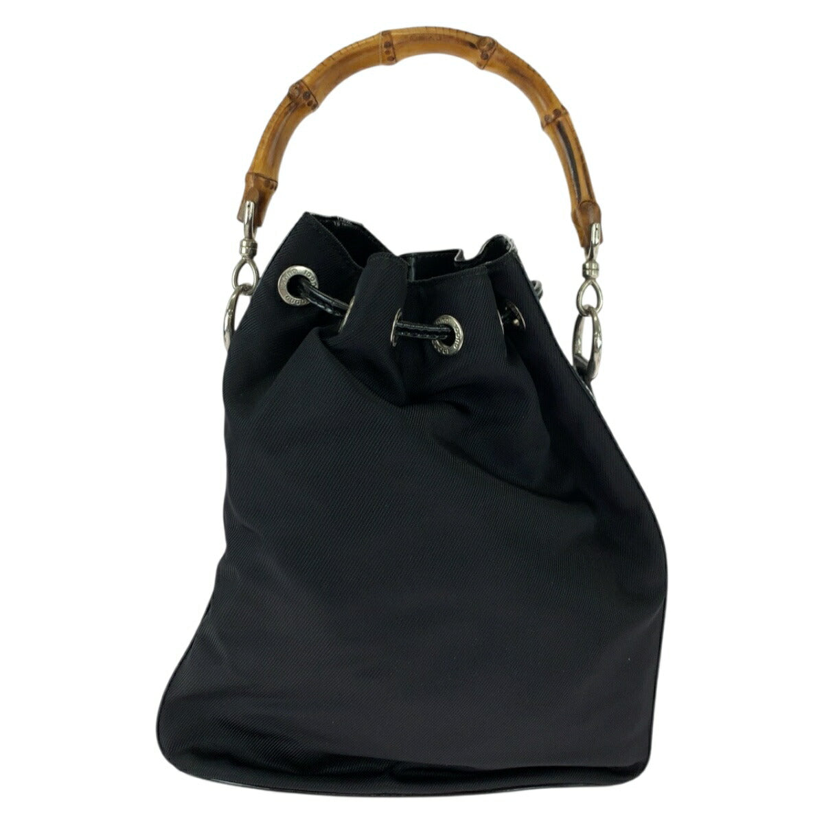 Gucci Bamboo Nylon 2way Bag