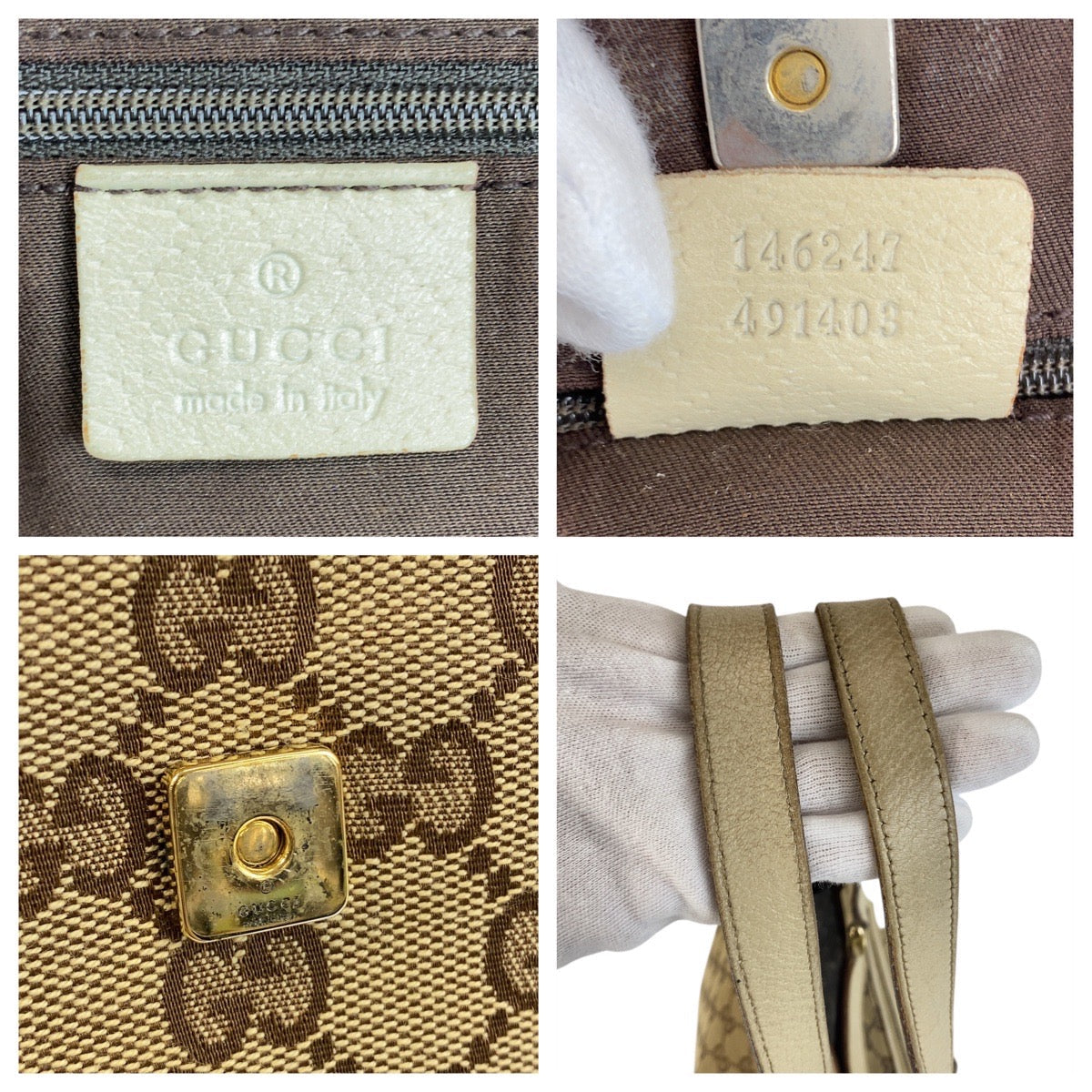 Gucci Abbey GG Canvas 2way Bag