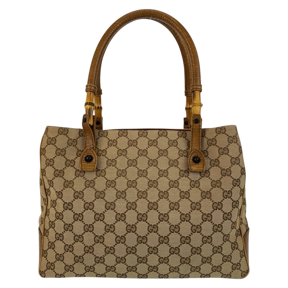 Gucci Bamboo GG Canvas 2way Bag