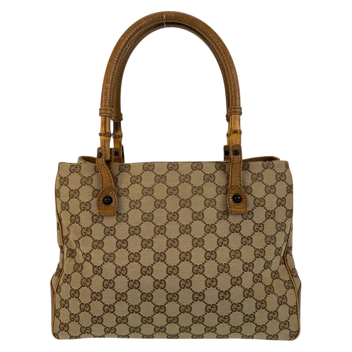 Gucci Bamboo GG Canvas 2way Bag