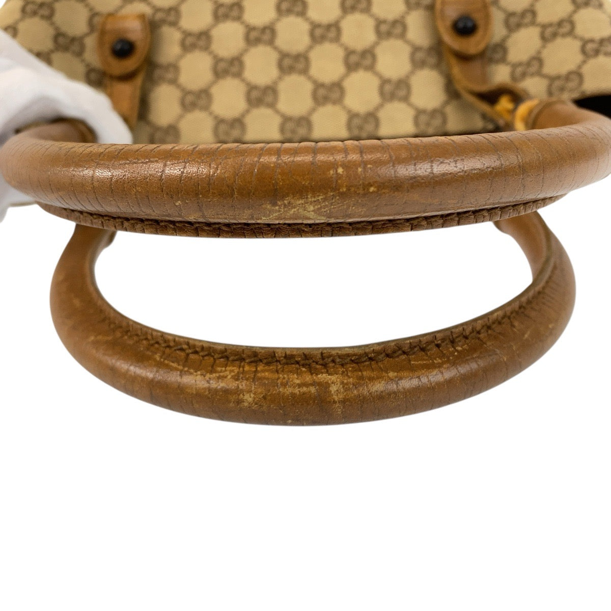Gucci Bamboo GG Canvas 2way Bag