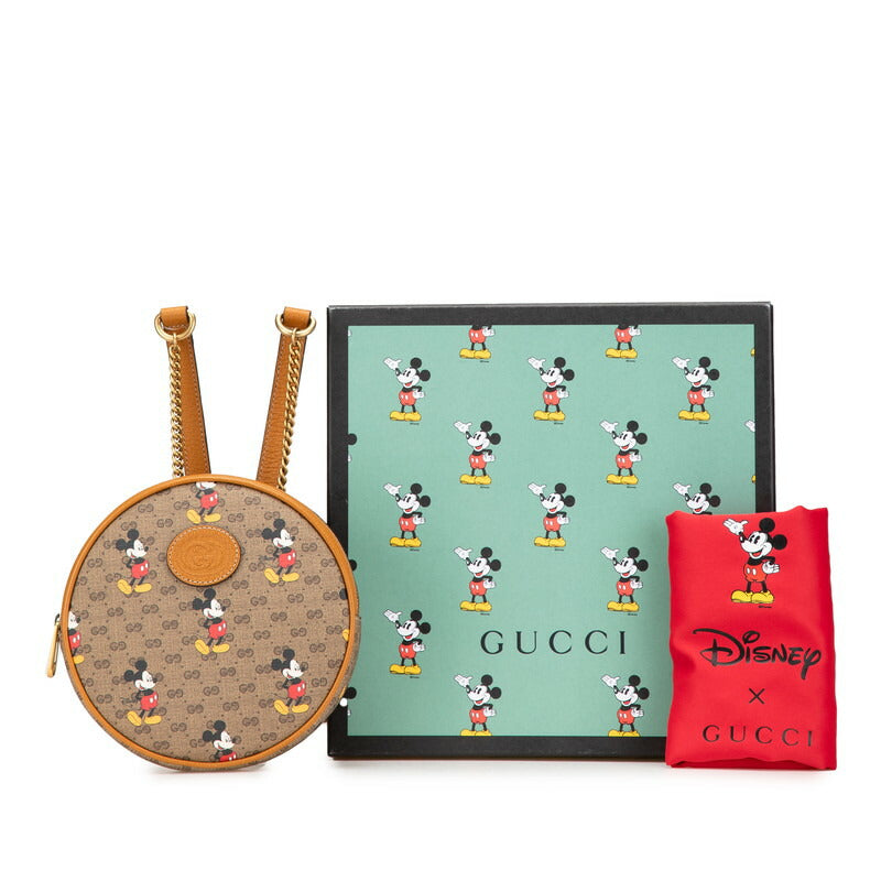 Gucci Disney x GG Supreme PVC Leather Backpack Limited