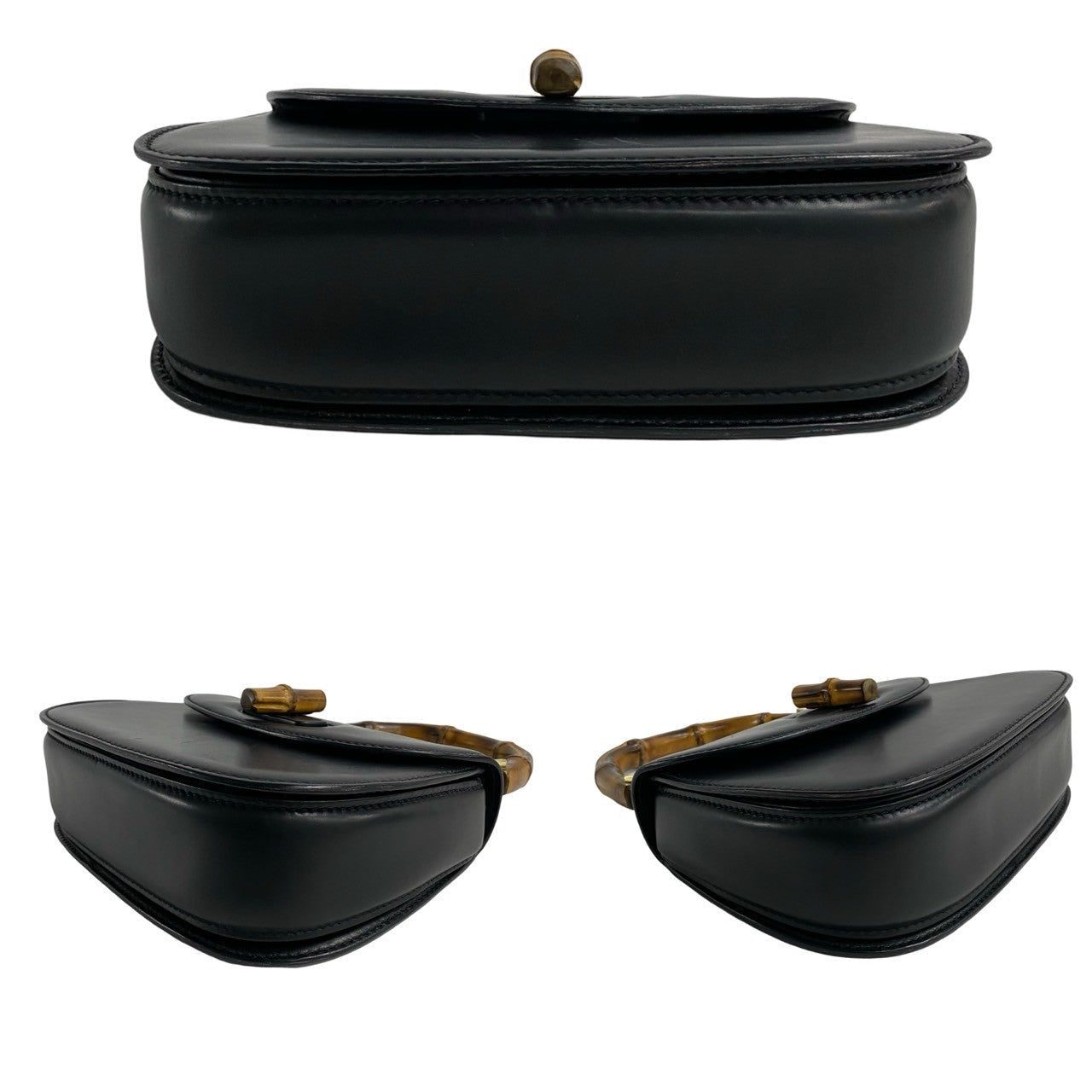 Gucci Bamboo Leather Handbag