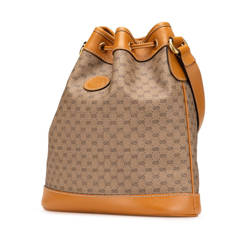 Gucci Disney mini GG Supreme Leather Bucket Bag Limited