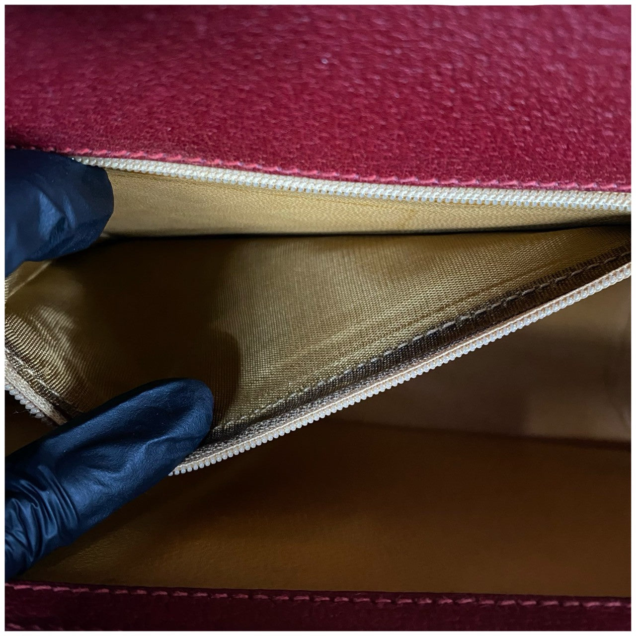 Gucci Bamboo Leather 2way Bag