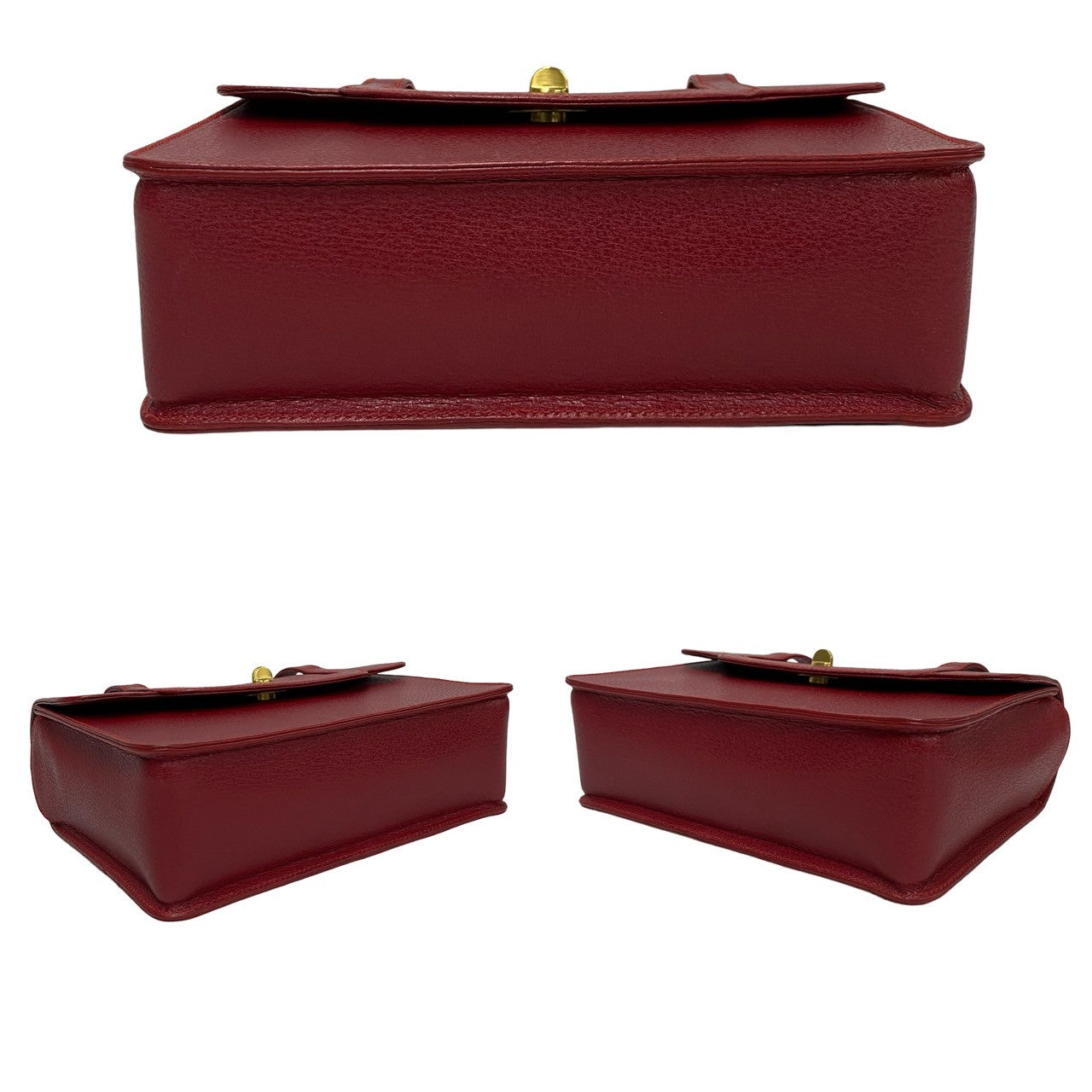 Gucci Bamboo Leather 2way Bag