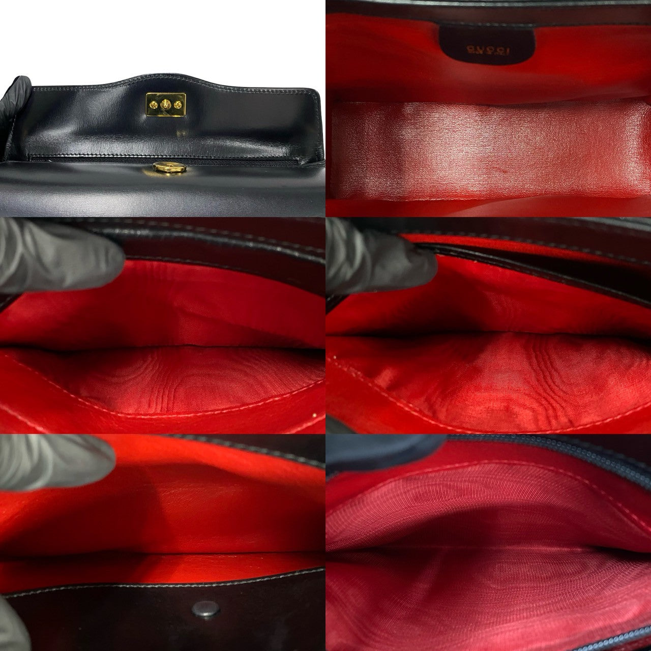 Gucci Bamboo Leather 2way Handbag