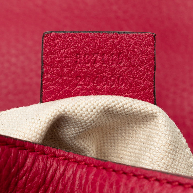 Gucci Bamboo Leather Backpack