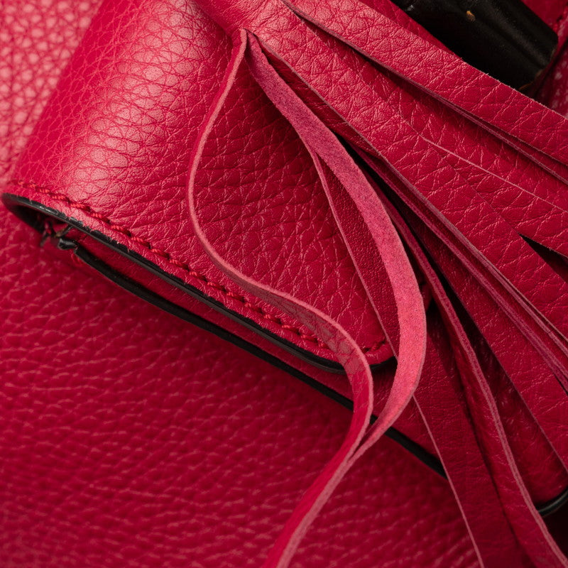 Gucci Bamboo Leather Backpack