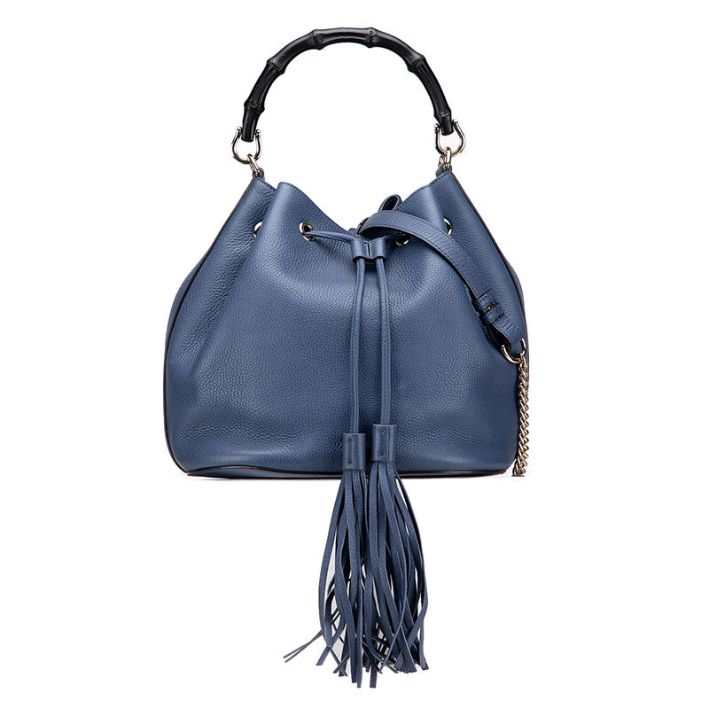 Gucci Bamboo Leather 2way Bag