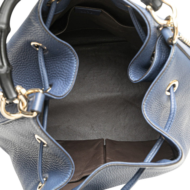 Gucci Bamboo Leather 2way Bag