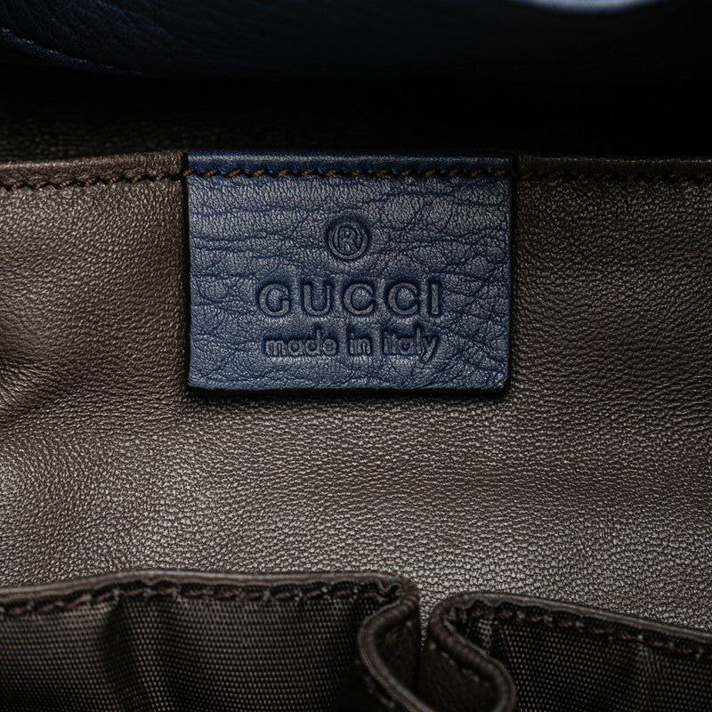 Gucci Bamboo Leather 2way Bag