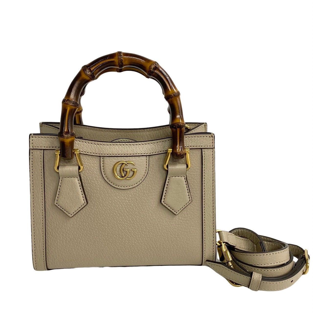 Gucci Diana Leather 2way Tote Bag