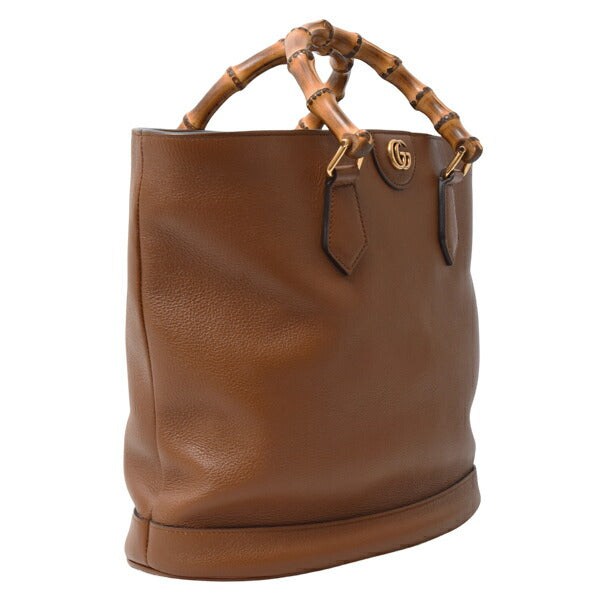 Gucci Diana Leather 2way Tote Bag
