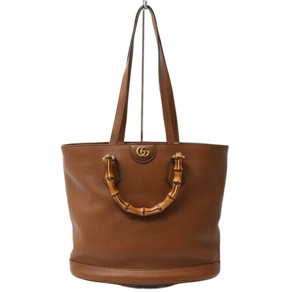 Gucci Diana Leather 2way Tote Bag