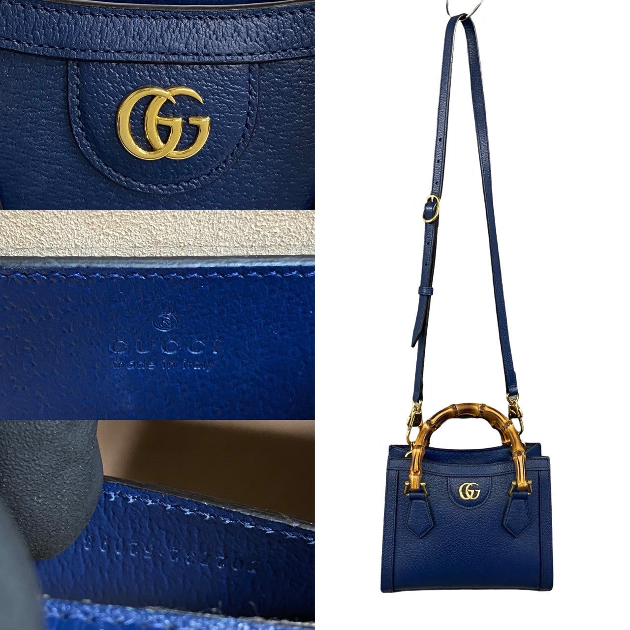 Gucci Diana Leather 2way Bag