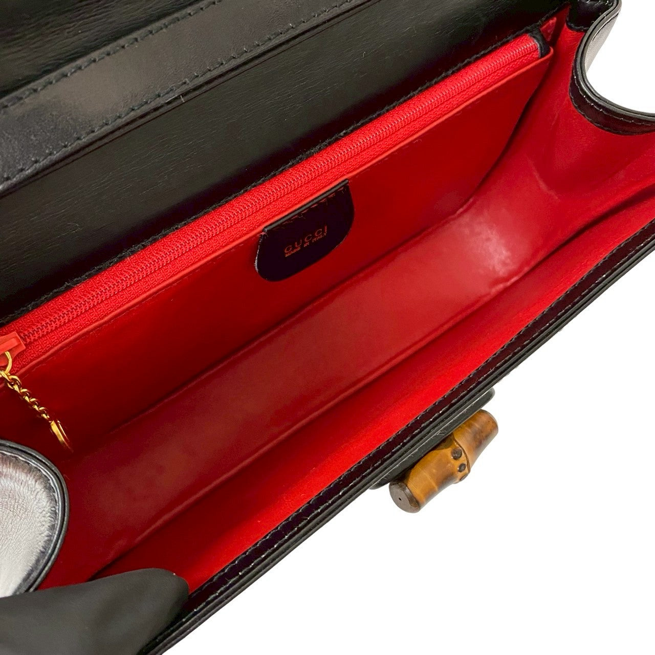 Gucci Bamboo Leather Shoulder Bag