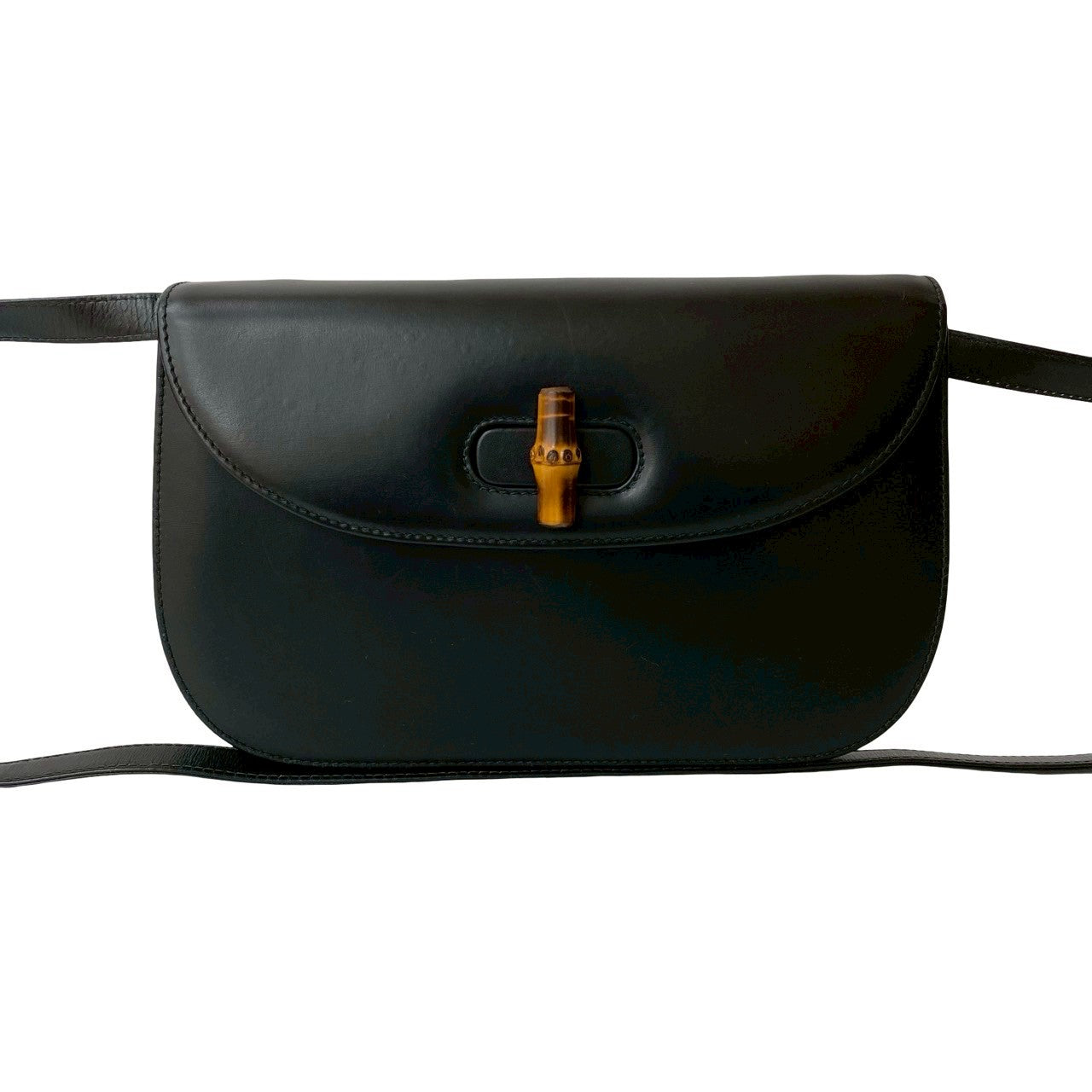Gucci Bamboo Leather Shoulder Bag