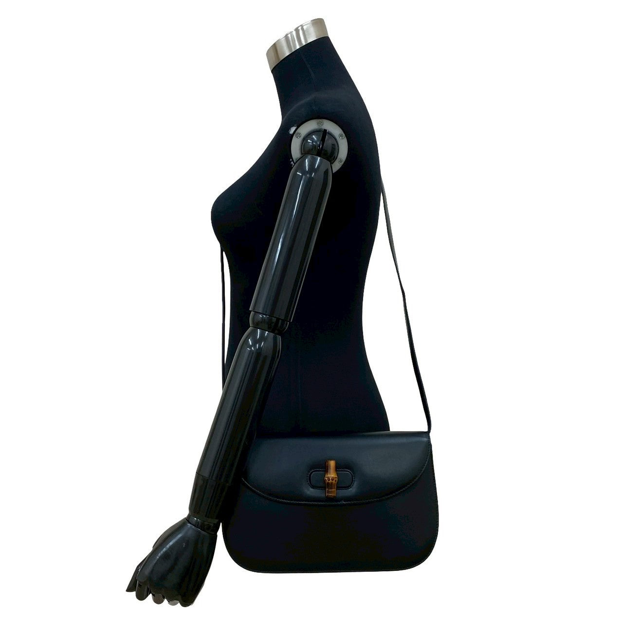 Gucci Bamboo Leather Shoulder Bag