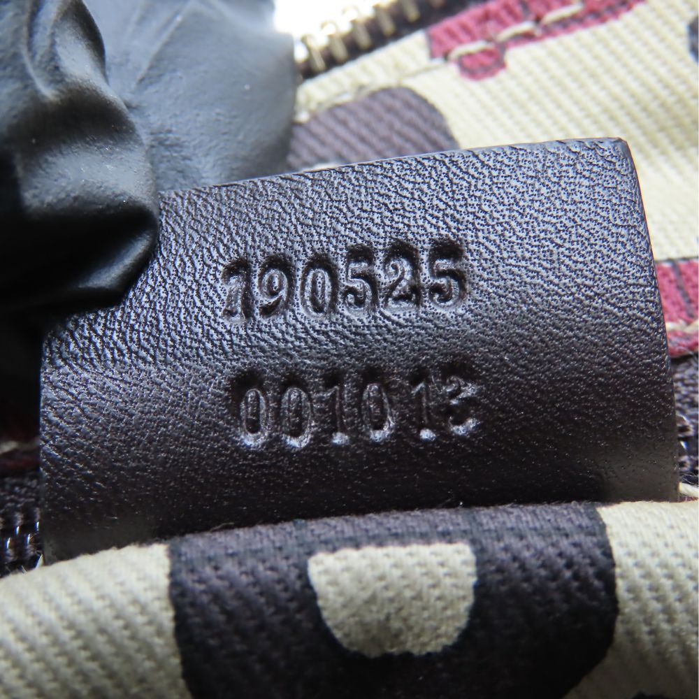 Gucci Abbey Sima leather Handbag