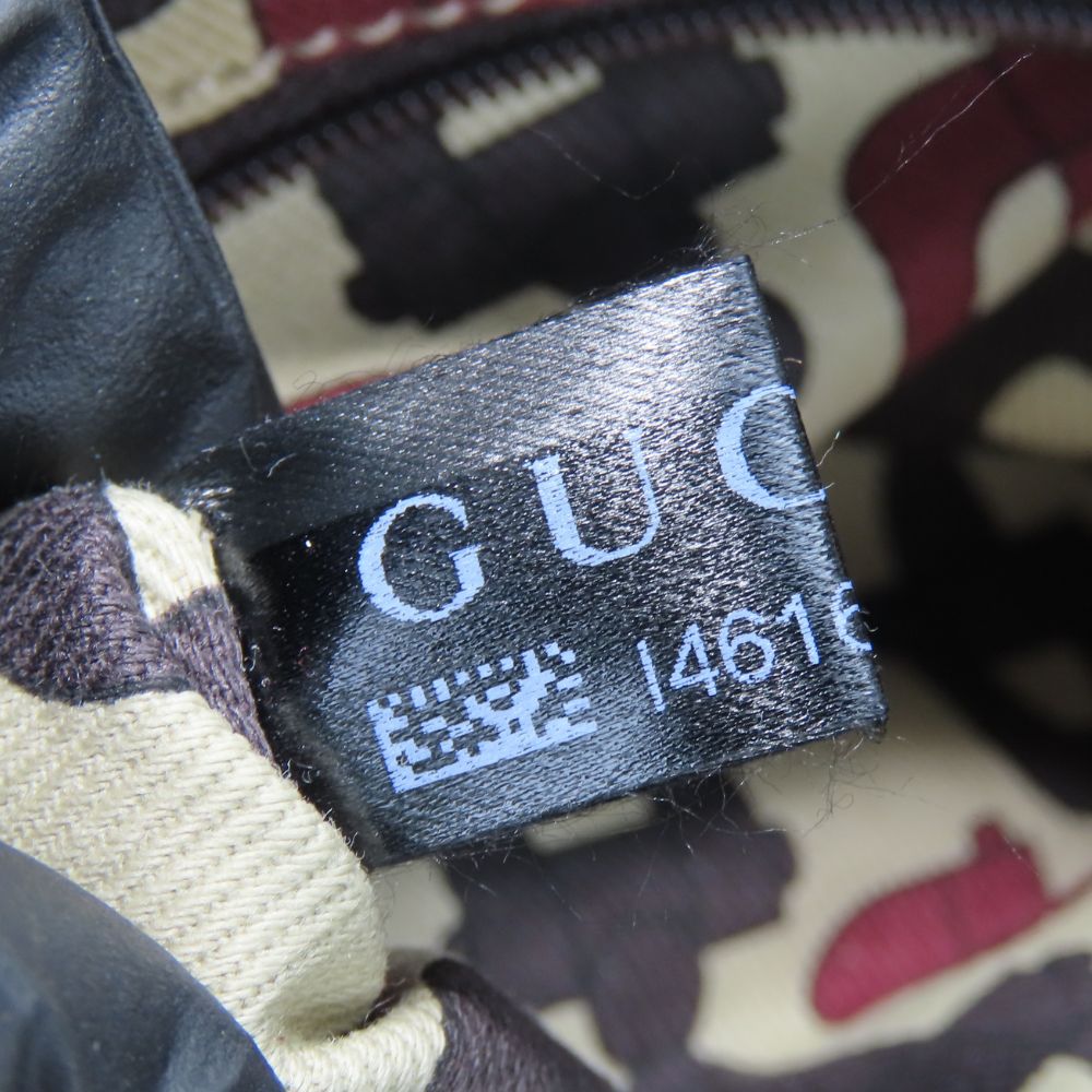 Gucci Abbey Sima leather Handbag