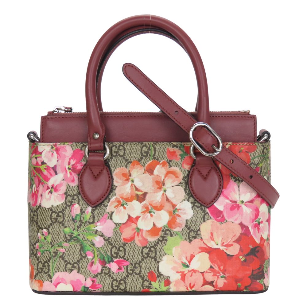 Gucci GG Blooms mini GG Supreme Canvas 2way Bag