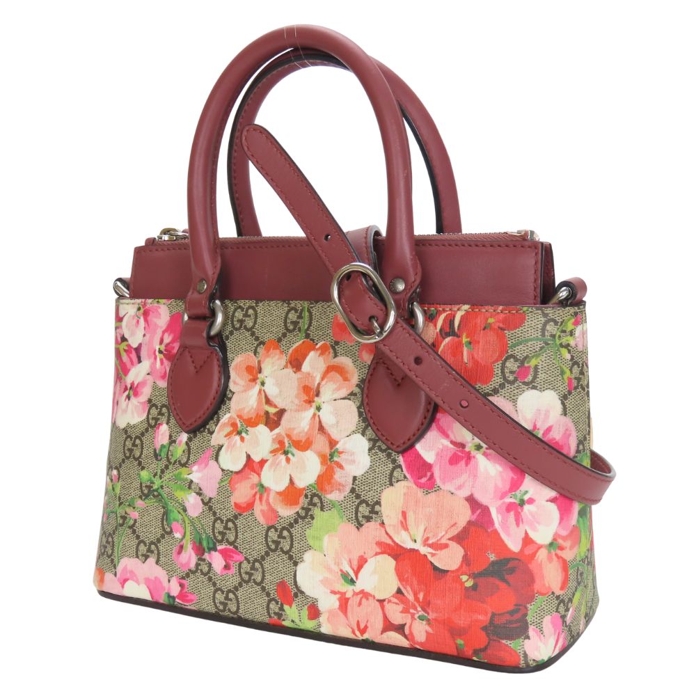 Gucci GG Blooms mini GG Supreme Canvas 2way Bag