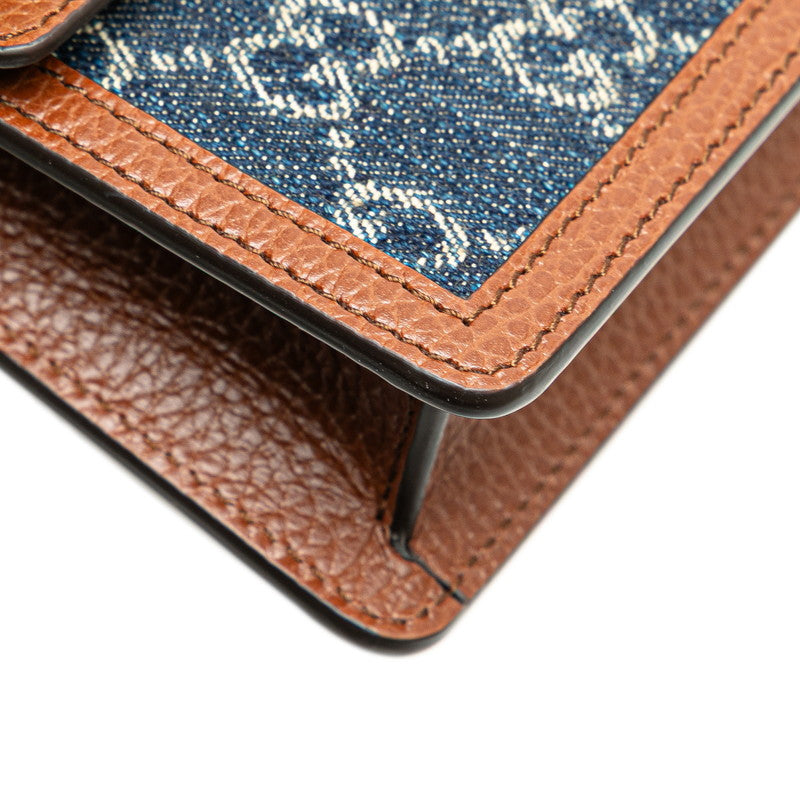 Gucci Dionysus GG Denim Shoulder Bag