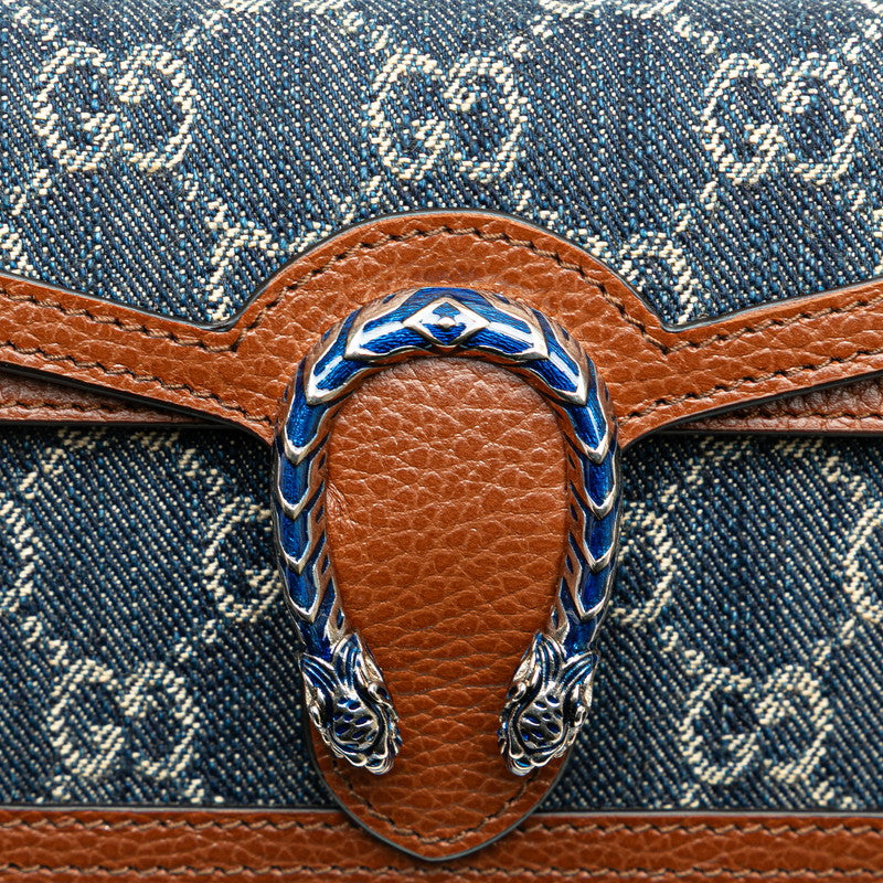 Gucci Dionysus GG Denim Shoulder Bag