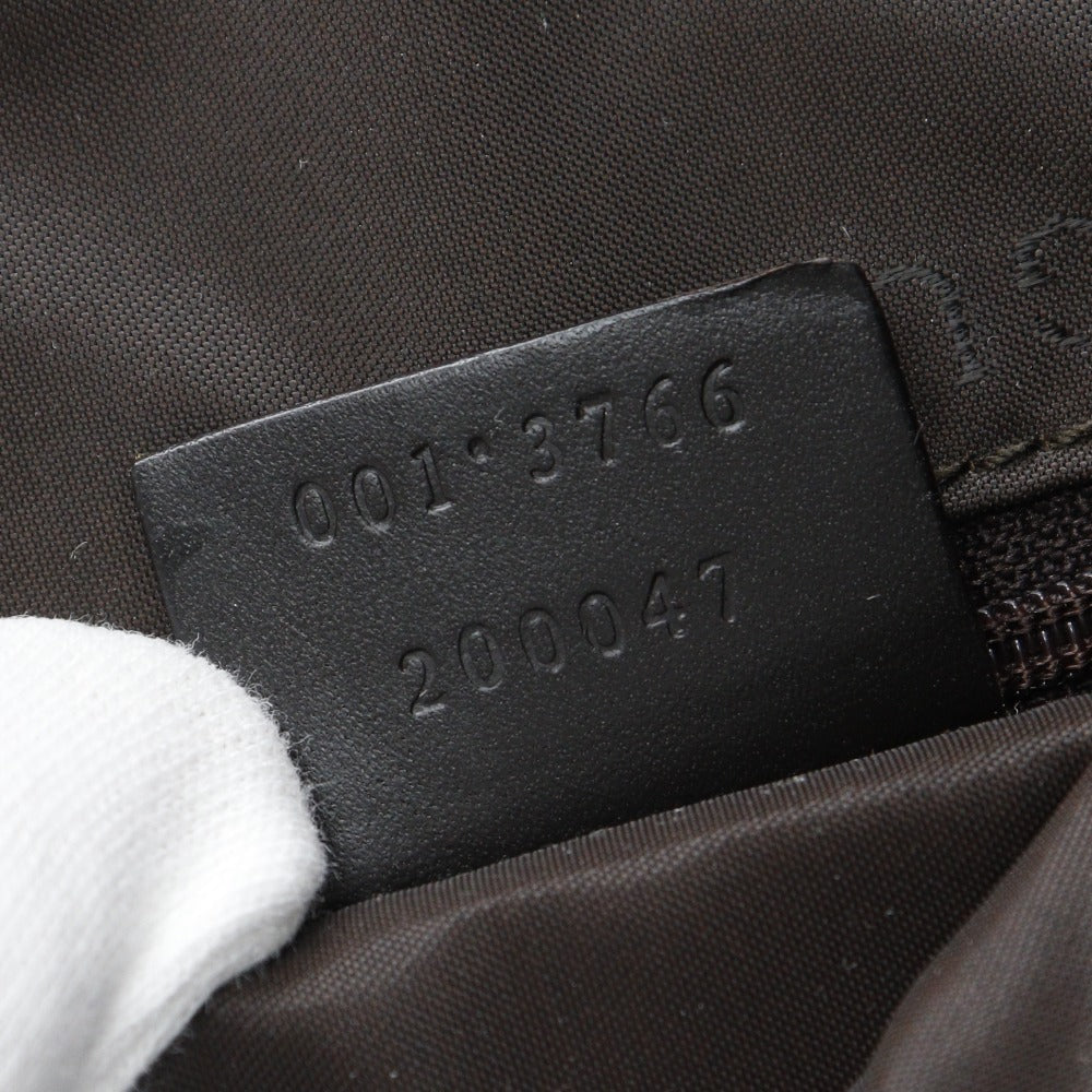 Gucci 001.3766 Nylon Canvas Shoulder Bag