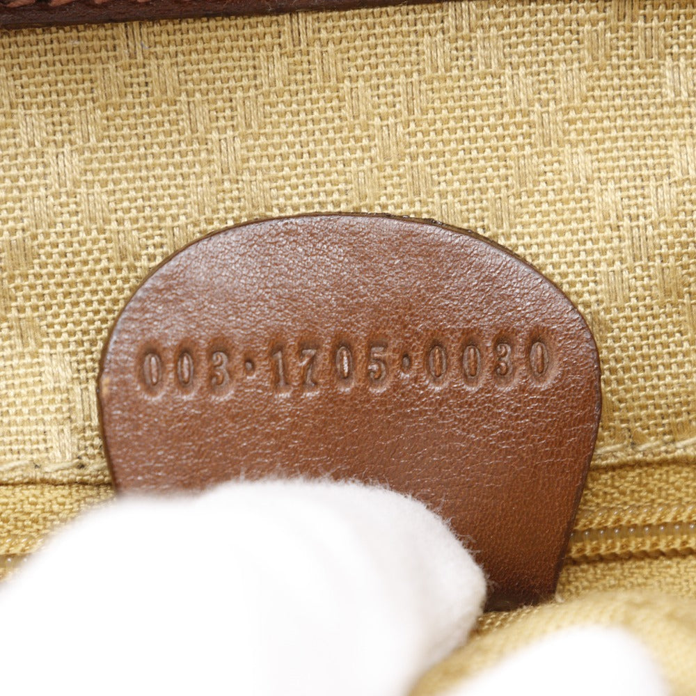 Gucci Bamboo Handle Leather 2way Backpack