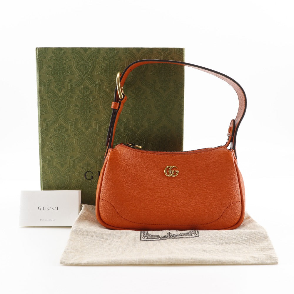 Gucci Aphrodite Mini GG Marmont Leather Shoulder Bag