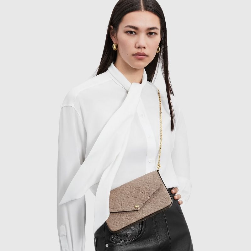 Félicie Pochette Handbag Monogram Empreinte