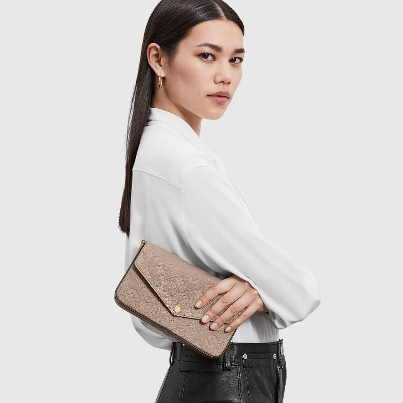Félicie Pochette Handbag Monogram Empreinte