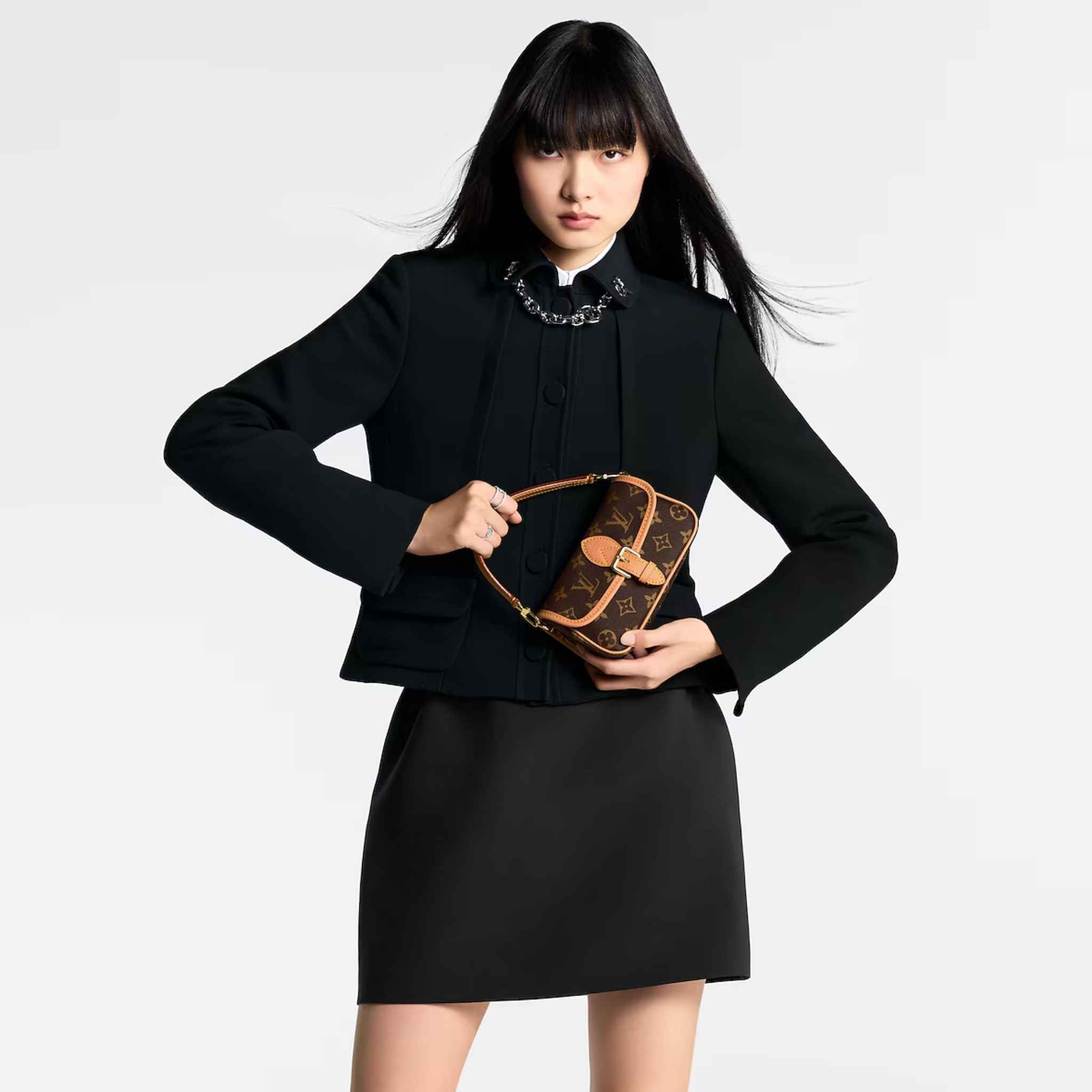 Nano Diane Handbag Monogram Canvas