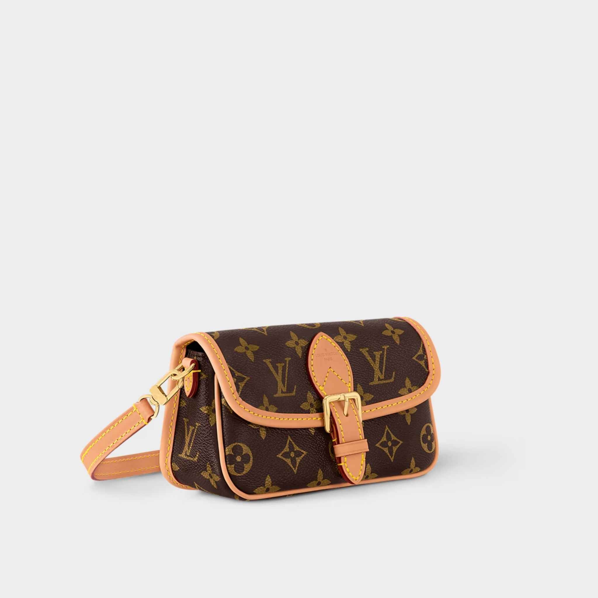 Nano Diane Handbag Monogram Canvas