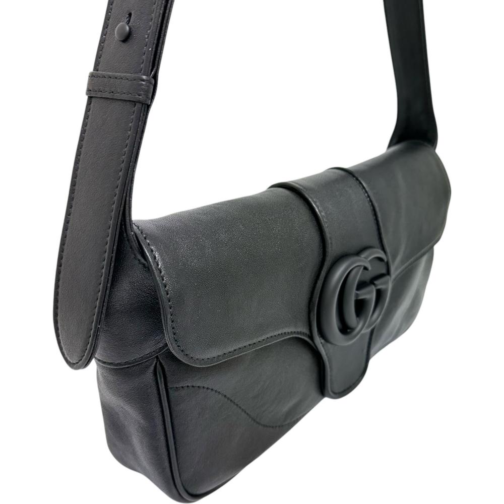 Gucci Aphrodite Leather Shoulder Bag